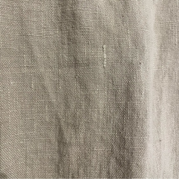 Portland Apron Company 100% Linen Tunic Apron Chef Baker Natural Linen Top - Picture 7 of 7